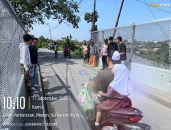 Polres Pelabuhan Belawan Cek TKP Curas, Korban Anak Alami Luka Sajam