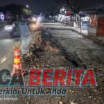 Bekas Korekan di Jalan KL Yos Sudarso Dikeluhkan Warga, Pengendara Diminta Waspada