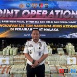 KANTOR IMIGRASI KELAS II TPI BELAWAN HADIRI JOINT OPERATION PENGUNGKAPAN 1,16 TON KETAMINE DAN DEKLARASI BERSAMA MASYARAKAT SUMATERA UTARA MENOLAK NARKOBA