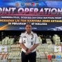 KANTOR IMIGRASI KELAS II TPI BELAWAN HADIRI JOINT OPERATION PENGUNGKAPAN 1,16 TON KETAMINE DAN DEKLARASI BERSAMA MASYARAKAT SUMATERA UTARA MENOLAK NARKOBA