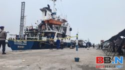 KAPAL TANGKER GLOBAL 168 BERSANDAR DI BELAWAN, DIDUGA ANGKUT LEBIH DARI 2 TON NARKOBA